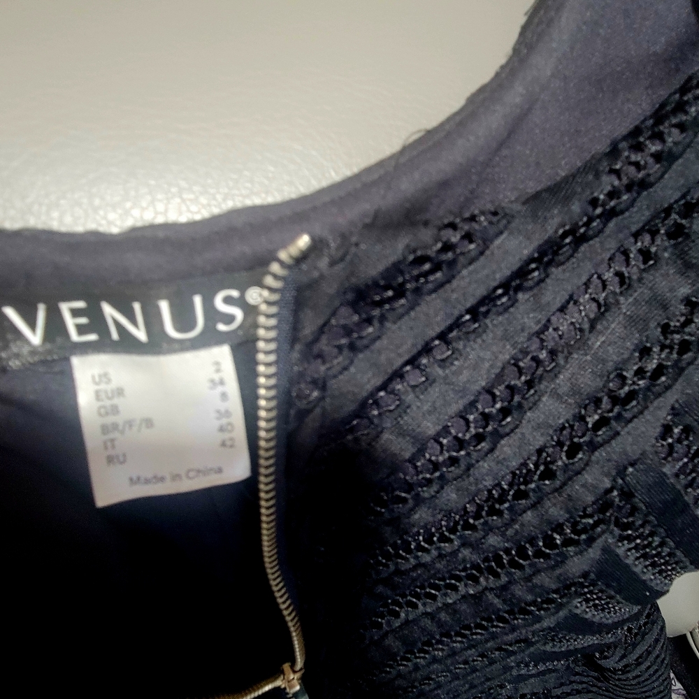 VENUS Midnight Lace Dress